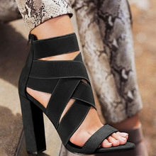 Load image into Gallery viewer, Ladies summer sexy high heel party shoes